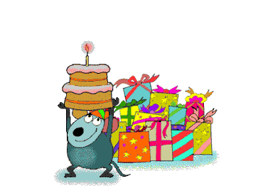 gif topino compleanno